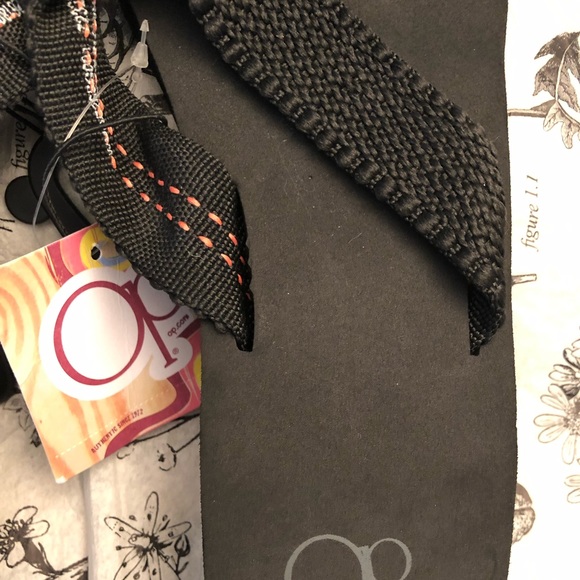 OP ocean pacific Womens Black Flip Flop Sandals - Picture 2 of 8